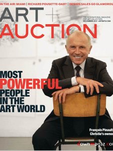 Art + Auction Magazine December 2011