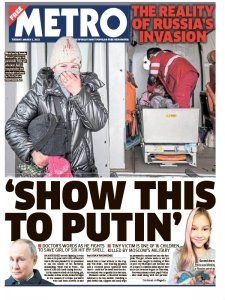 Metro UK - 01.03.2022