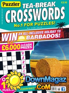 Puzzler Tea-Break Crosswords - Issue 258 2017