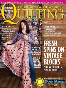 American Patchwork & Quilting - October 2016