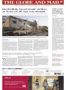 The Globe and Mail 09.23.2024