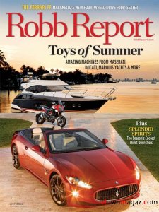 Robb Report - July 2011