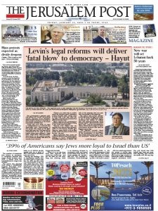 The Jerusalem Post - 13.01.2023