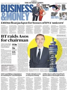 The Sunday Times Business - 08.08.2021