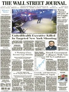 The Wall Street Journal - 12.5.2024