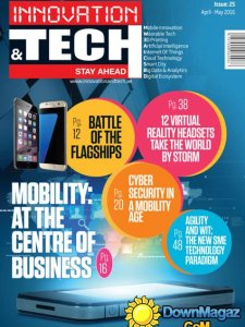 Innovation & Tech Reviews - April - May 2016