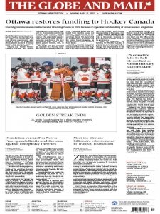 The Globe and Mail - 04.17.2023