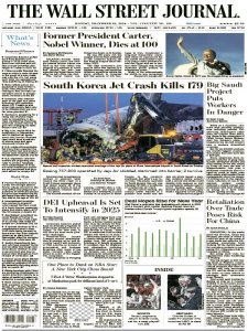 The Wall Street Journal - December 30 2024