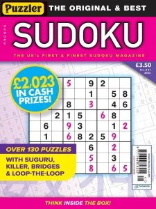 Puzzler Sudoku - No. 241 2023