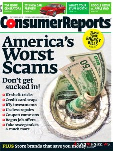 Consumer Reports USA Magazine October 2012