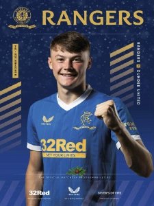 Rangers Football Club Matchday Programme - 18.12.2021