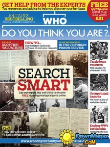 Who Do You Think You Are? - August 2016