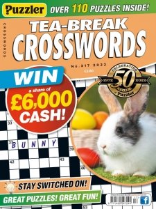 Puzzler Tea-Break Crosswords - No. 317 2022