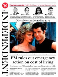 The Independent - 9.08.2022