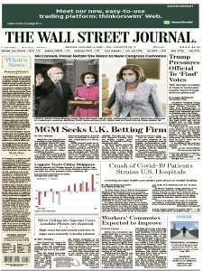 The Wall Street Journal 01.04.2021