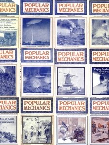 Popular Mechanics USA - 1909 Full Year