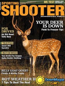 Sporting Shooter AU - November 2016