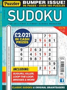 Puzzler Sudoku - No. 217 2021