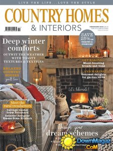 Country Homes & Interiors UK - February 2016