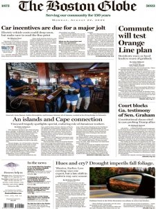 The Boston Globe - 08.22.2022