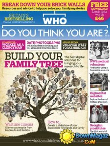 Who Do You Think You Are - July 2016