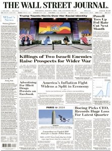 The Wall Street Journal 08.1.2024