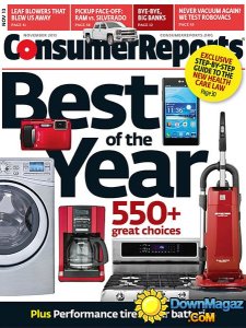 Consumer Reports - November 2013