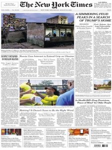 The New York Times 08.10 2022