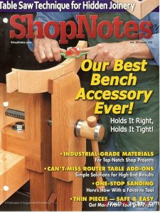 ShopNotes November-December 2011