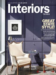 Modern Luxury Interiors Texas - Winter 2013