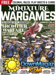 Miniature Wargames - 09.2017