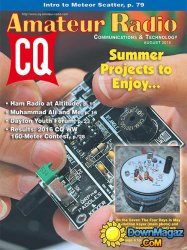 CQ Amateur Radio - August 2016