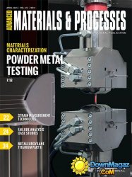 Advanced Materials & Processes - April 2015