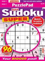 PuzzleLife PuzzlePad Sudoku Super - Is. 7 2022