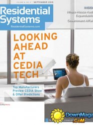 Residential Systems USA - September 2015