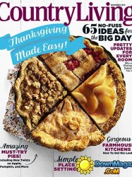 Country Living USA - November 2015