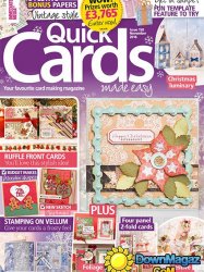 Quick Cards Made Easy - November 2016