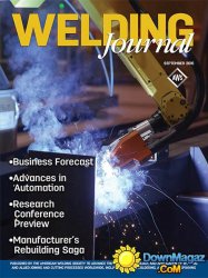 Welding Journal - September 2016