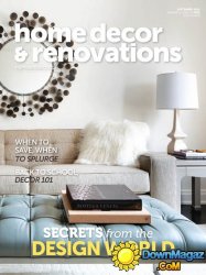 Home Decor & Renovation Canada - September 2015