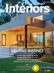 Modern Luxury Interiors Texas - Winter 2014