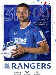 Rangers Football Club Matchday Programme - 22.10.2022