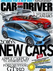 Car and Driver USA - September 2015