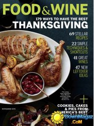 Food & Wine USA - November 2015