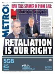 Metro UK - 14.08.2024