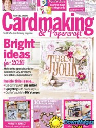 Cardmaking and Papercraft - January 2016