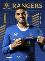 Rangers Football Club Matchday Programme - 3.04.2022