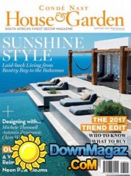 Conde Nast House & Garden - 01.2017