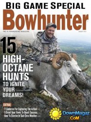 Bowhunter USA - August 2015