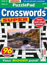 PuzzleLife PuzzlePad Crosswords Super - Is. 45 2021