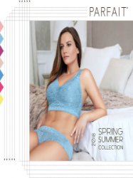 Affinitas Intimates - Lingerie Parfait Spring Summer Collection Catalog 2018